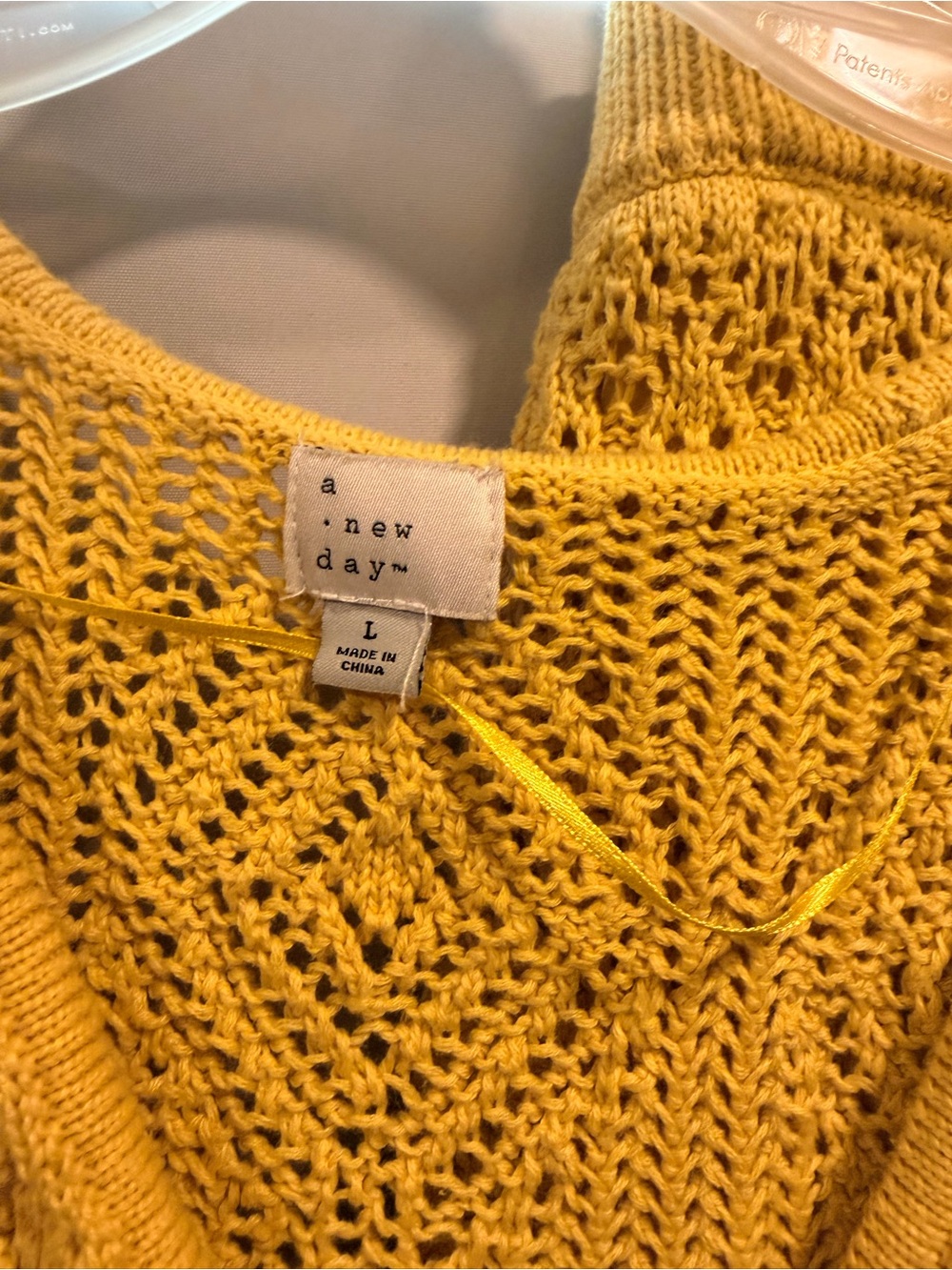 a new day Yellow Crochet Knit set - Picture 4 of 9